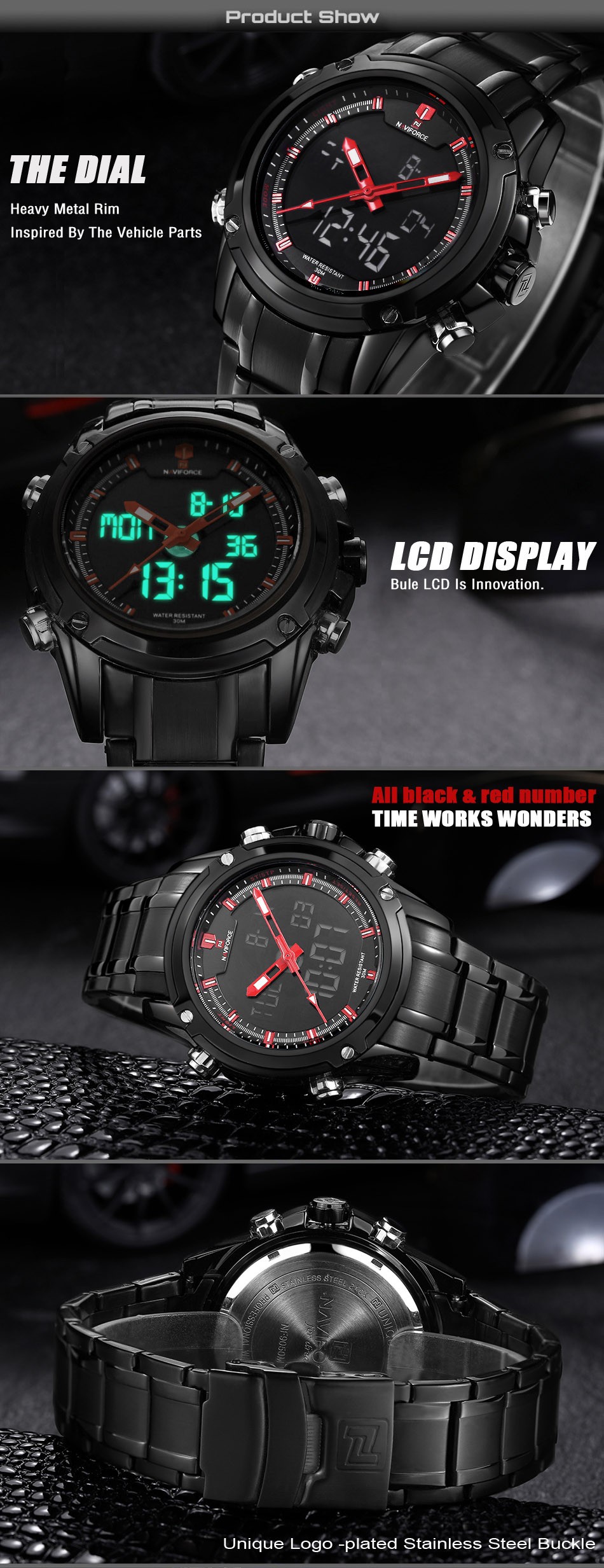 Naviforce Luxury Brand Men Military Sports Watches 123089513 1