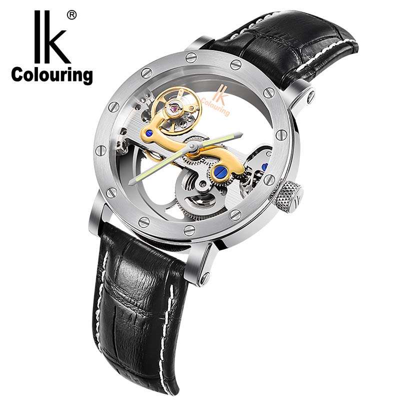 IK Colouring automatic mechanical double-sided watch 1413080962 1