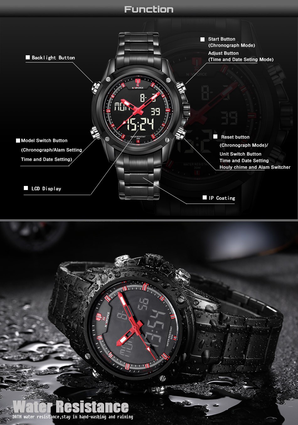 Naviforce Luxury Brand Men Military Sports Watches 2023558450 1