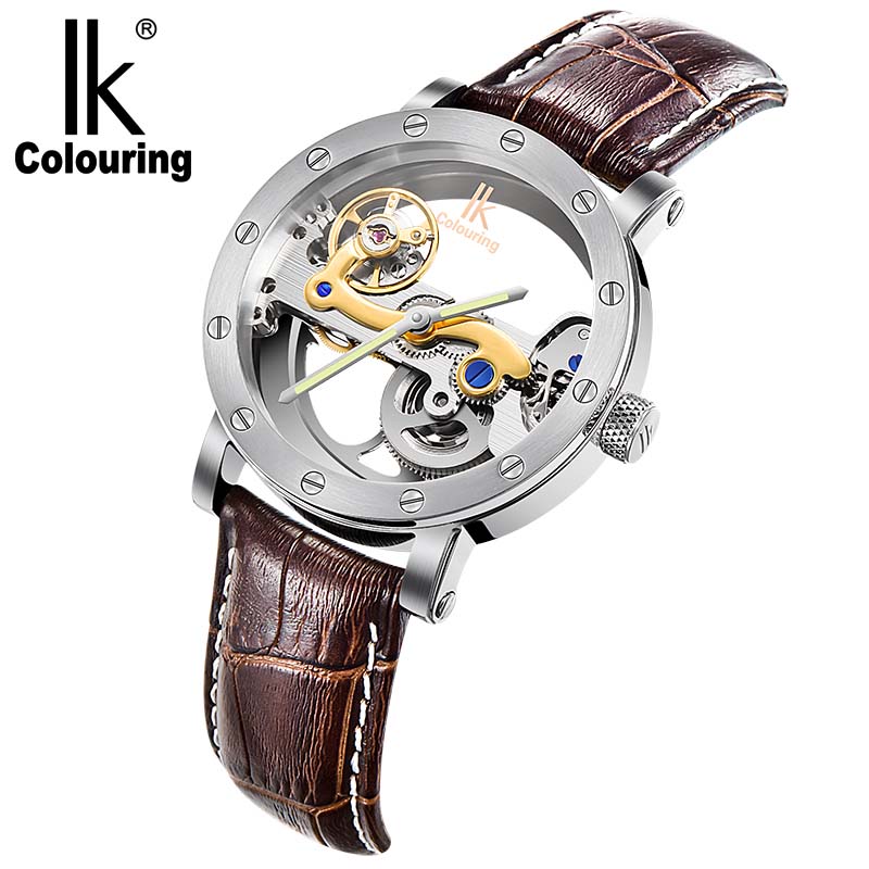 IK Colouring automatic mechanical double-sided watch 563932408 1