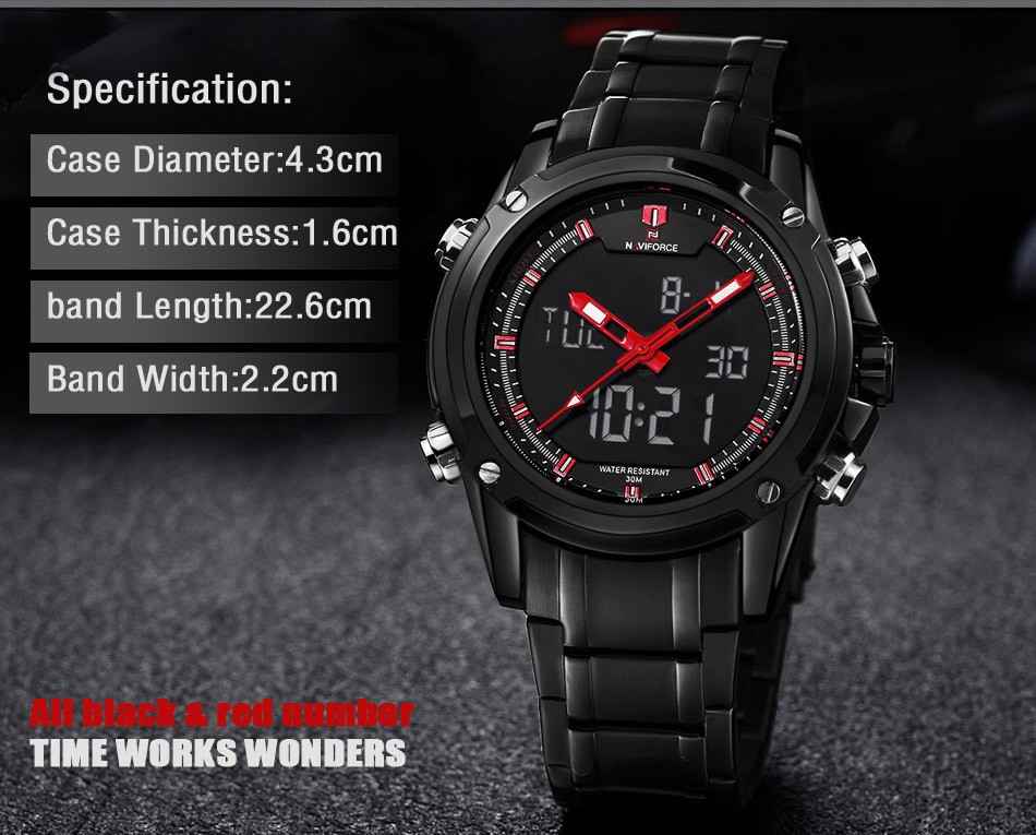 Naviforce Luxury Brand Men Military Sports Watches 760242880 1