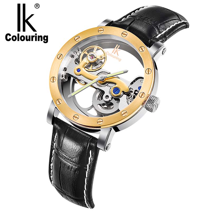 IK Colouring automatic mechanical double-sided watch 761926186 1