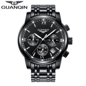 GUANQIN Stainless Steel Waterproof Luminous Men Watch Watch Etc